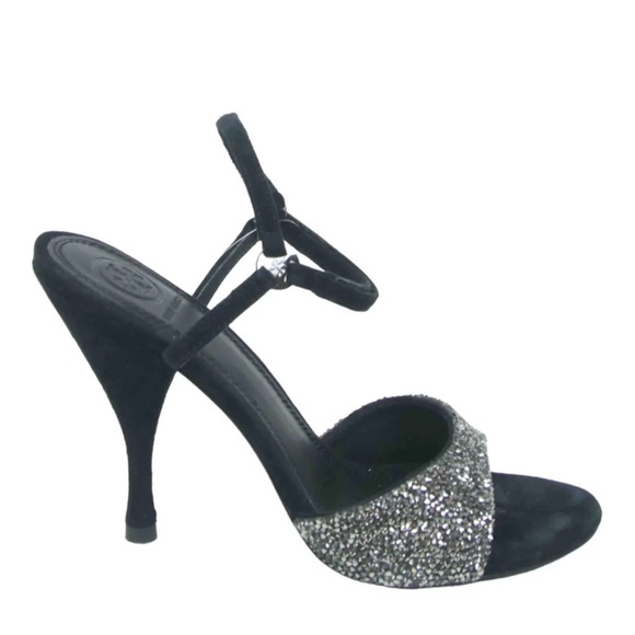 Tory Burch Elodie Suede Sandals women’s size 8 - Picture 1 of 5